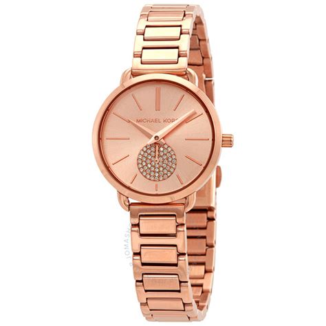 Michael Kors Portia Rose Dial Ladies Watch MK3839.